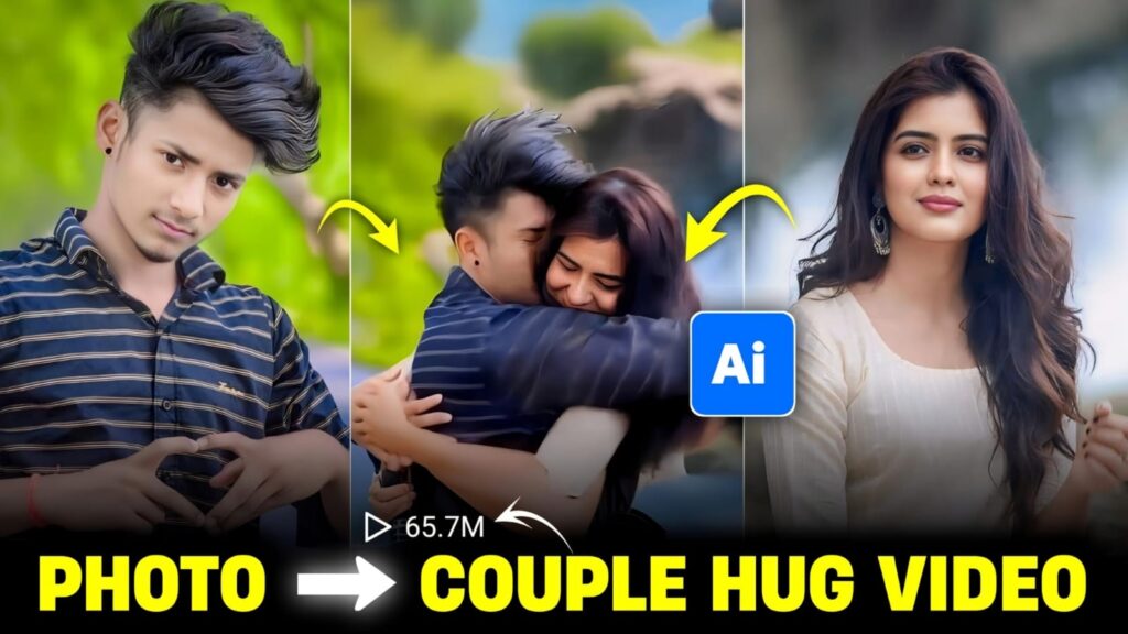 AI Video Maker Instagram Trending Ai Photo Hug Video Edit