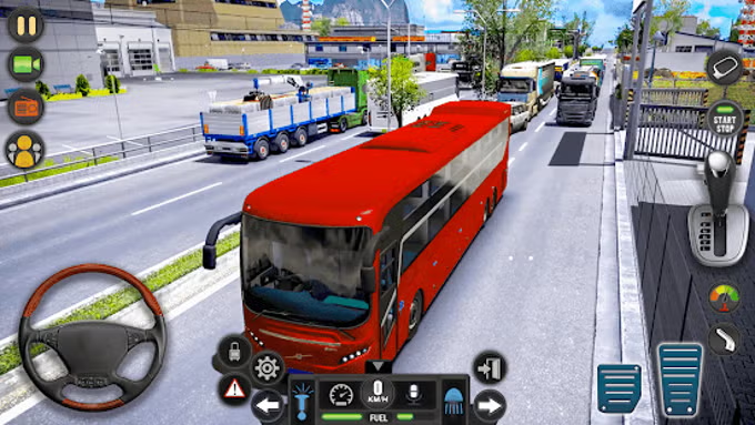 Modern Bus Simulator Game 2025