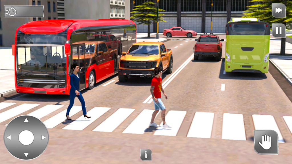 Modern Bus Simulator Game 2025