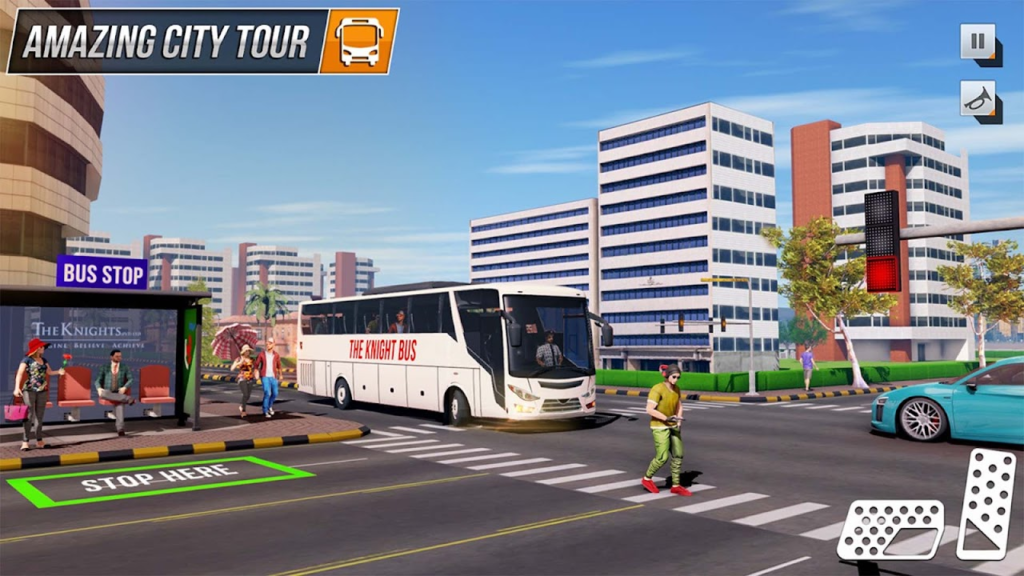 Modern Bus Simulator Game 2025