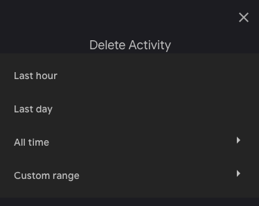 How To Delete Chrome History